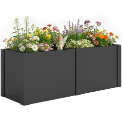 Приподнятая грядка Outsunny 84H-631V00BK (Black) Thumb