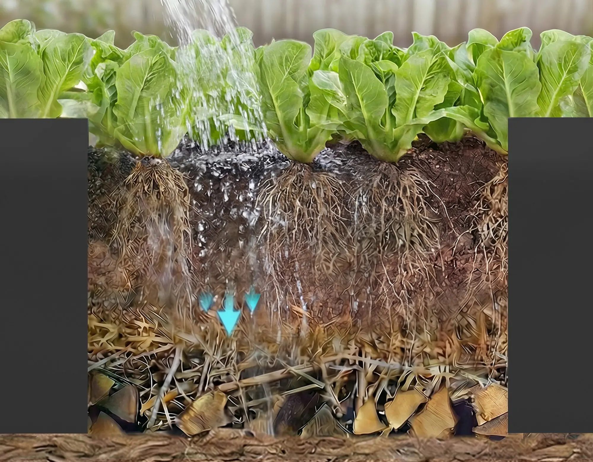 Приподнятая грядка Outsunny 84H-631V00BK (Black) - 5