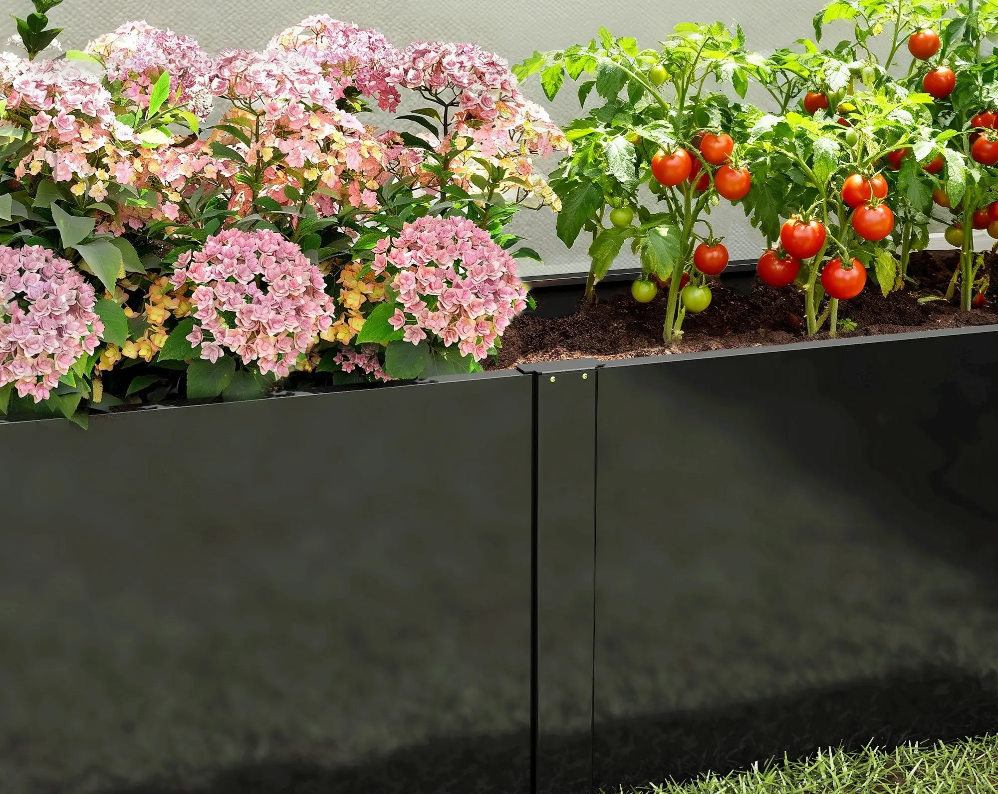 Приподнятая грядка Outsunny 84H-631V00BK (Black) - 8