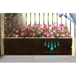Pat de gradina inaltat cu spalier Outsunny 845-874V01ND (Natural) Thumb