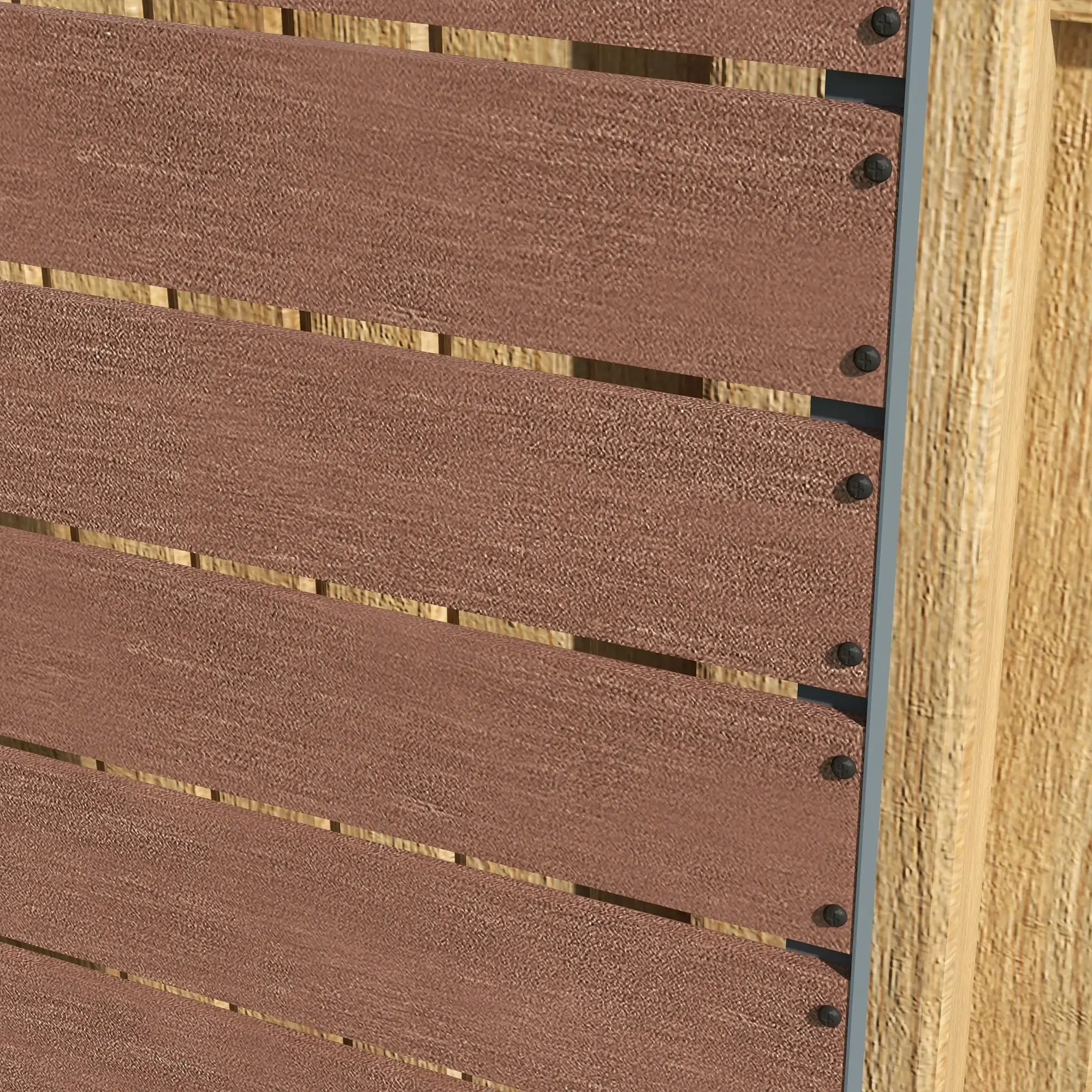 Приподнятая грядка со шпалерой Outsunny 84H-084V00LR (Light Brown) - 7