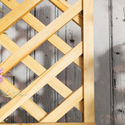 Приподнятая грядка со шпалерой Outsunny 84H-255V00ND (Natural) Thumb