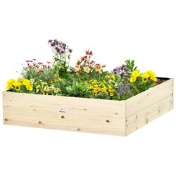 Приподнятая садовая грядка Outsunny 845-580 (Natural) Thumb