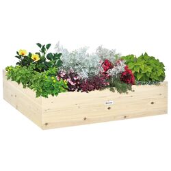 Pat de gradina inaltat Outsunny 845-580 (Natural)