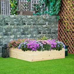 Приподнятая садовая грядка Outsunny 845-580 (Natural) Thumb