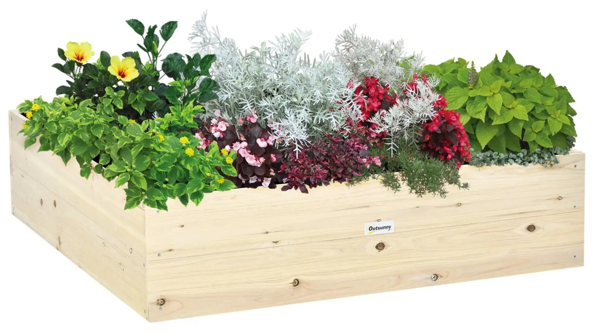 Приподнятая садовая грядка Outsunny 845-580 (Natural)