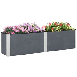 Приподнятая садовая грядка Outsunny 84H-096V00GY (Grey) Thumb