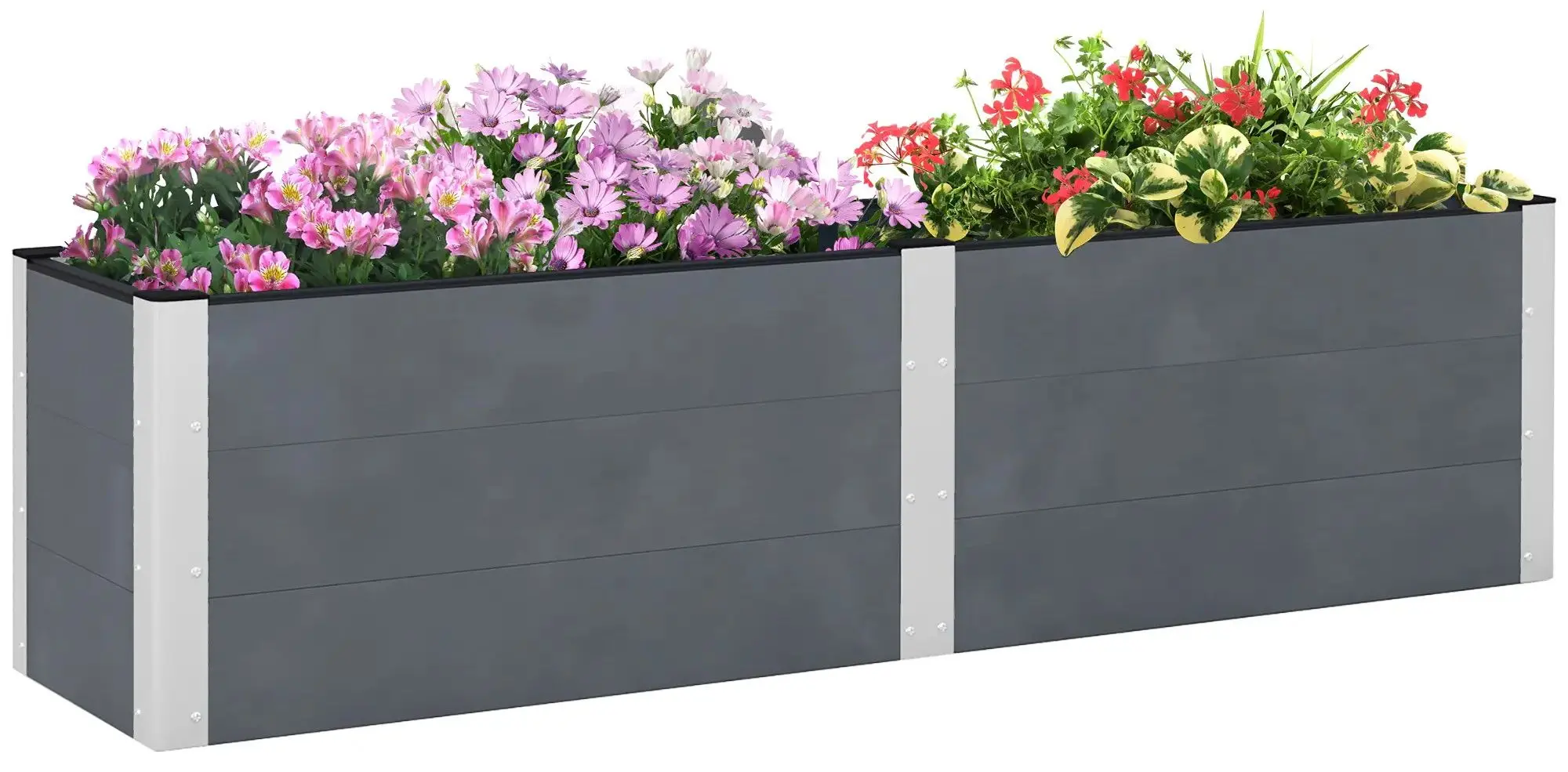 Приподнятая садовая грядка Outsunny 84H-096V00GY (Grey)