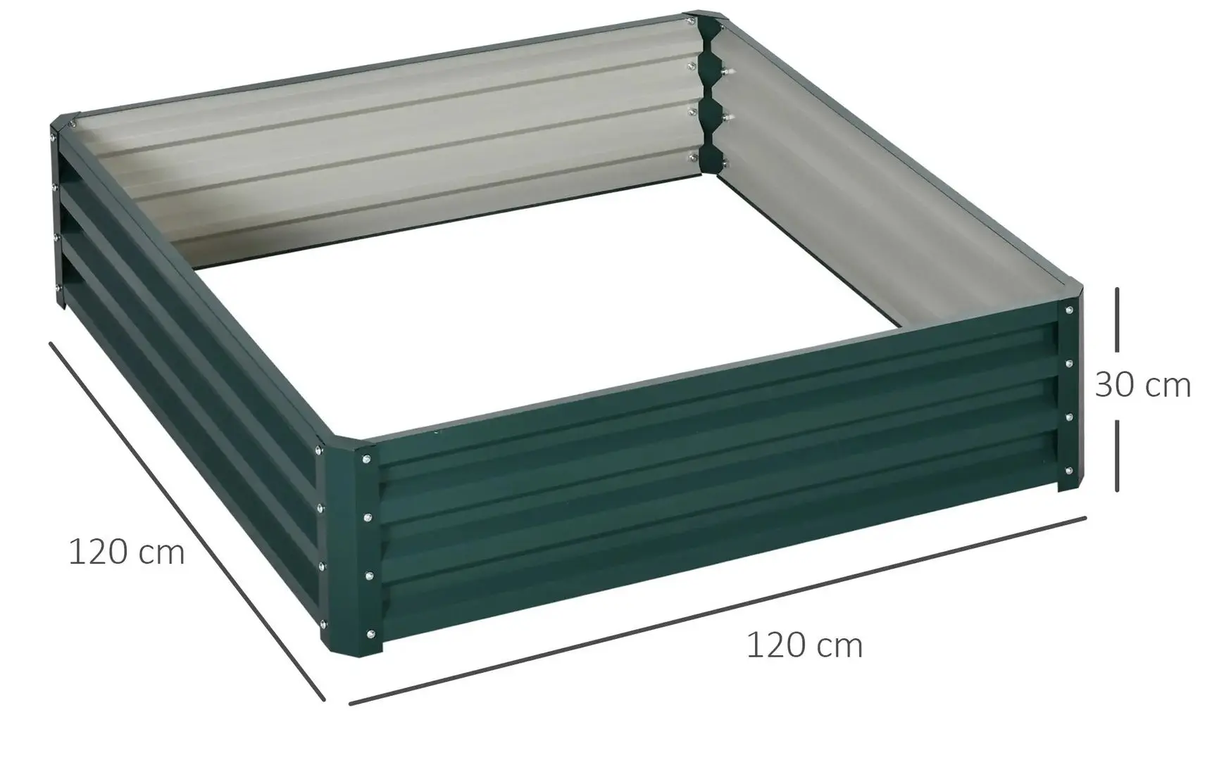 Pat de gradina Outsunny 845-040V01GN (Green)