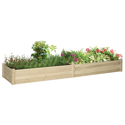 Pat de gradina Outsunny 845-583 (Natural) Thumb