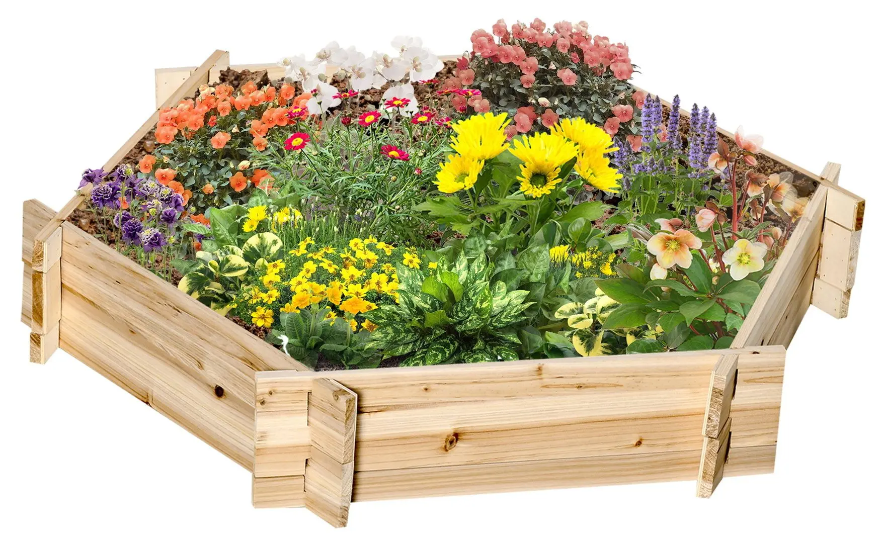 Садовая грядка Outsunny 845-676 (Natural)