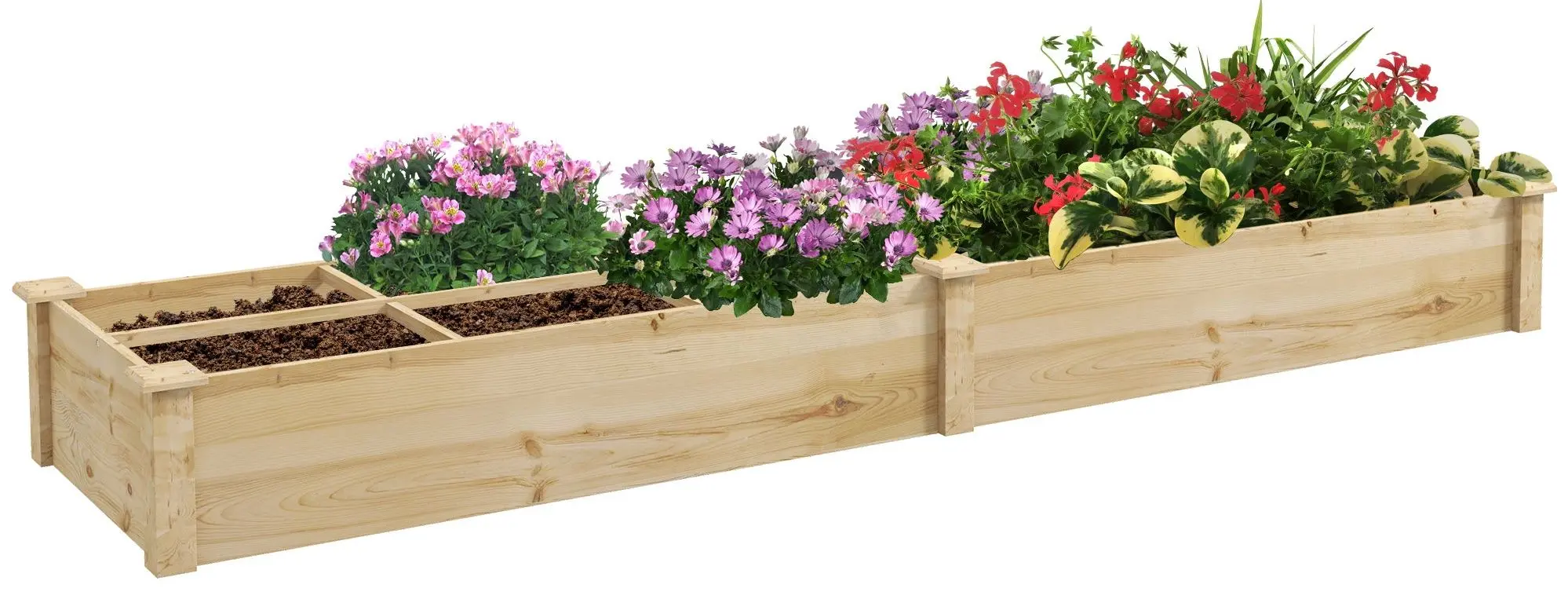 Pat de gradina Outsunny 84H-005V00ND (Natural)