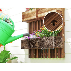 Шпалера с цветочными ящиками Outsunny 845-796V00TN (Natural) Thumb