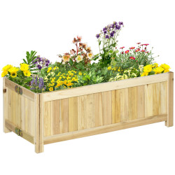 Складная приподнятая грядка Outsunny 845-652 (Natural) Thumb