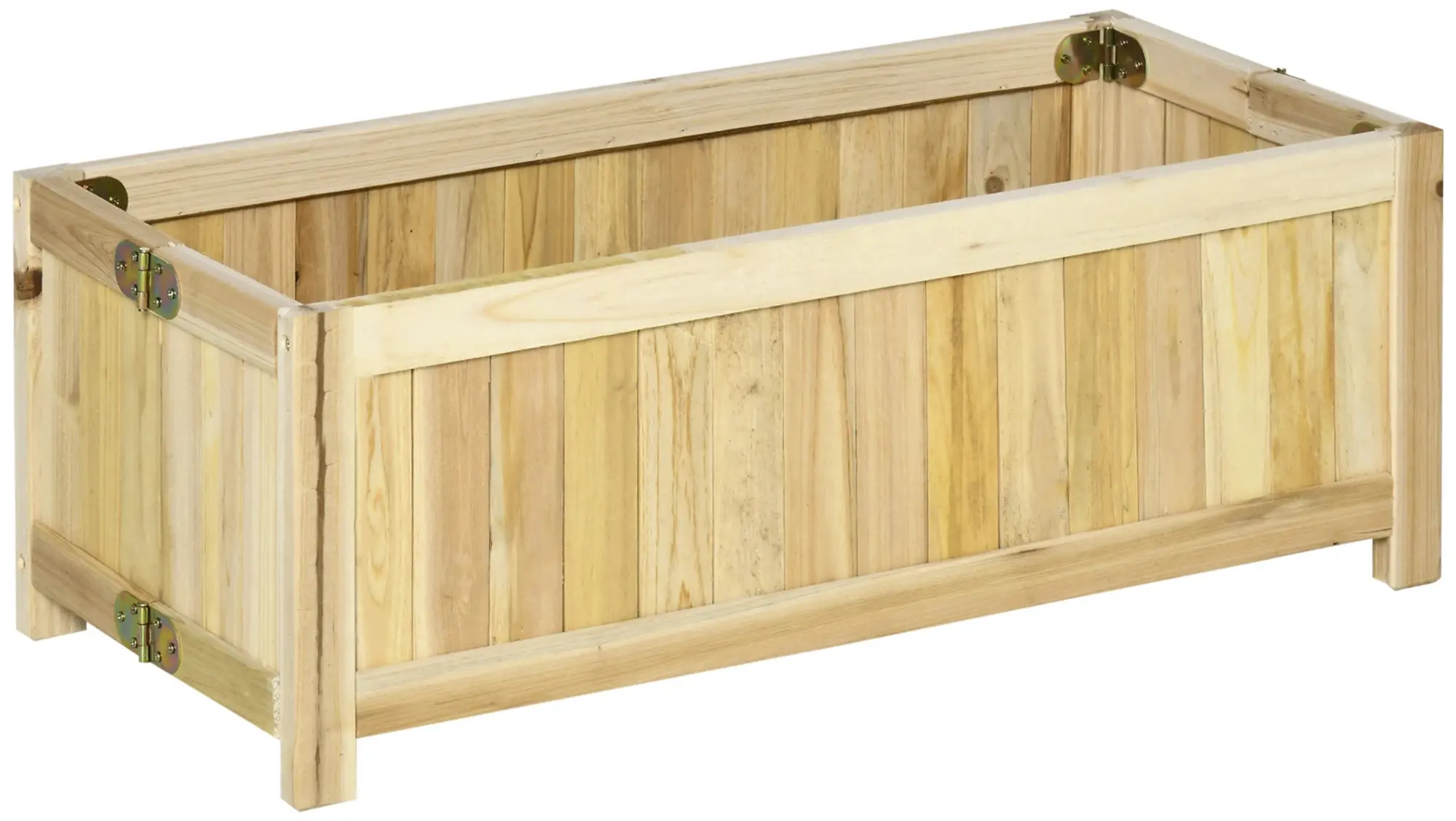 Складная приподнятая грядка Outsunny 845-652 (Natural) - 3