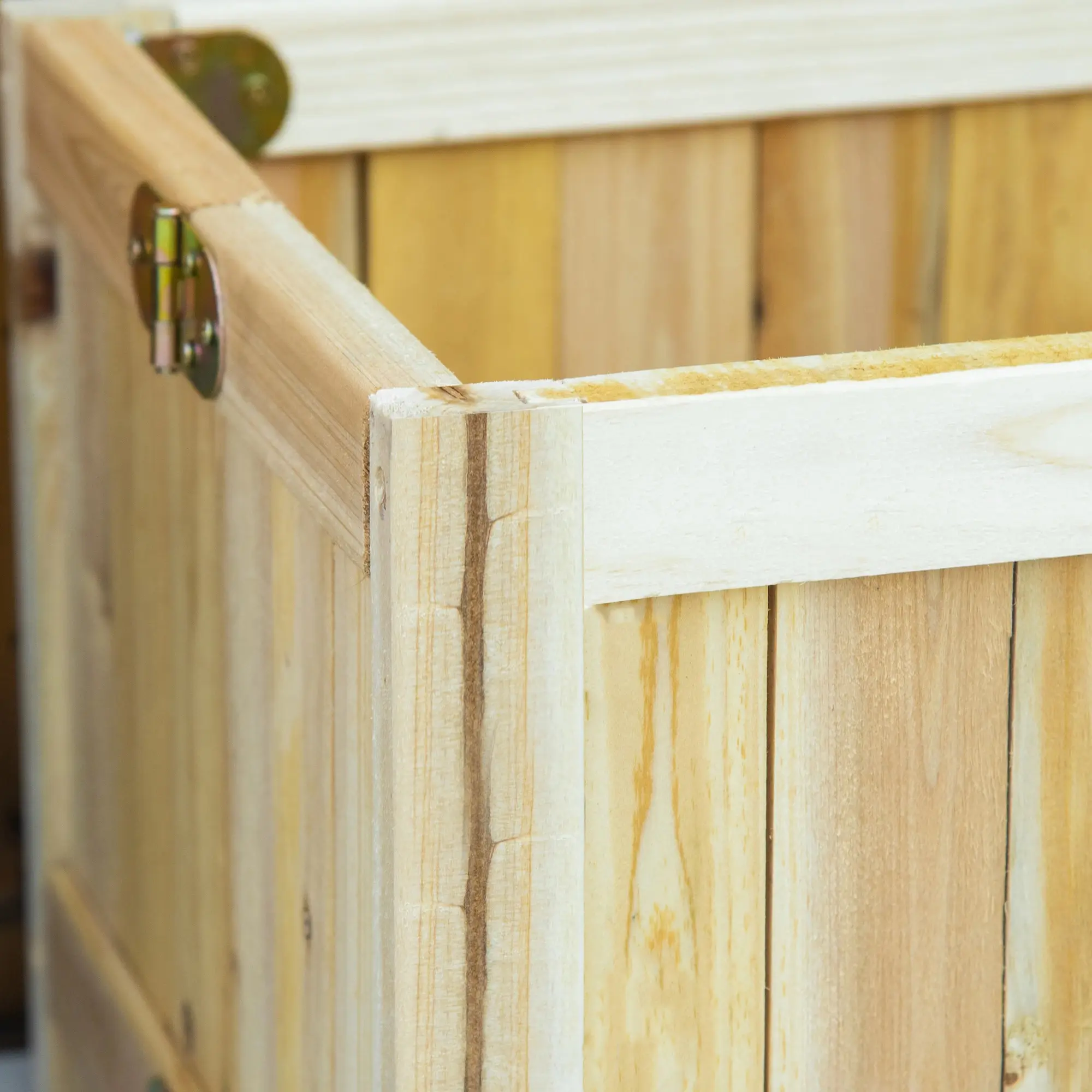 Складная приподнятая грядка Outsunny 845-652 (Natural) - 5