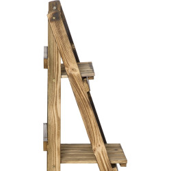 Складной стеллаж для цветов Outsunny 845-111 (Natural) Thumb