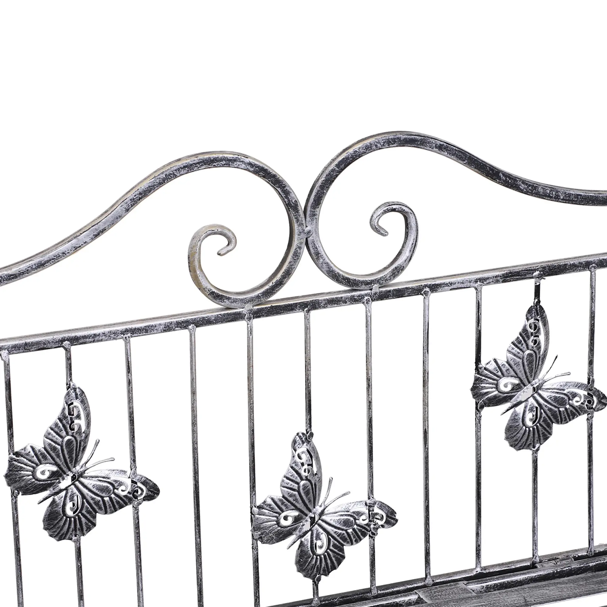 Etajera pliabila pentru flori Outsunny 845-220 (Silver Grey) - 6