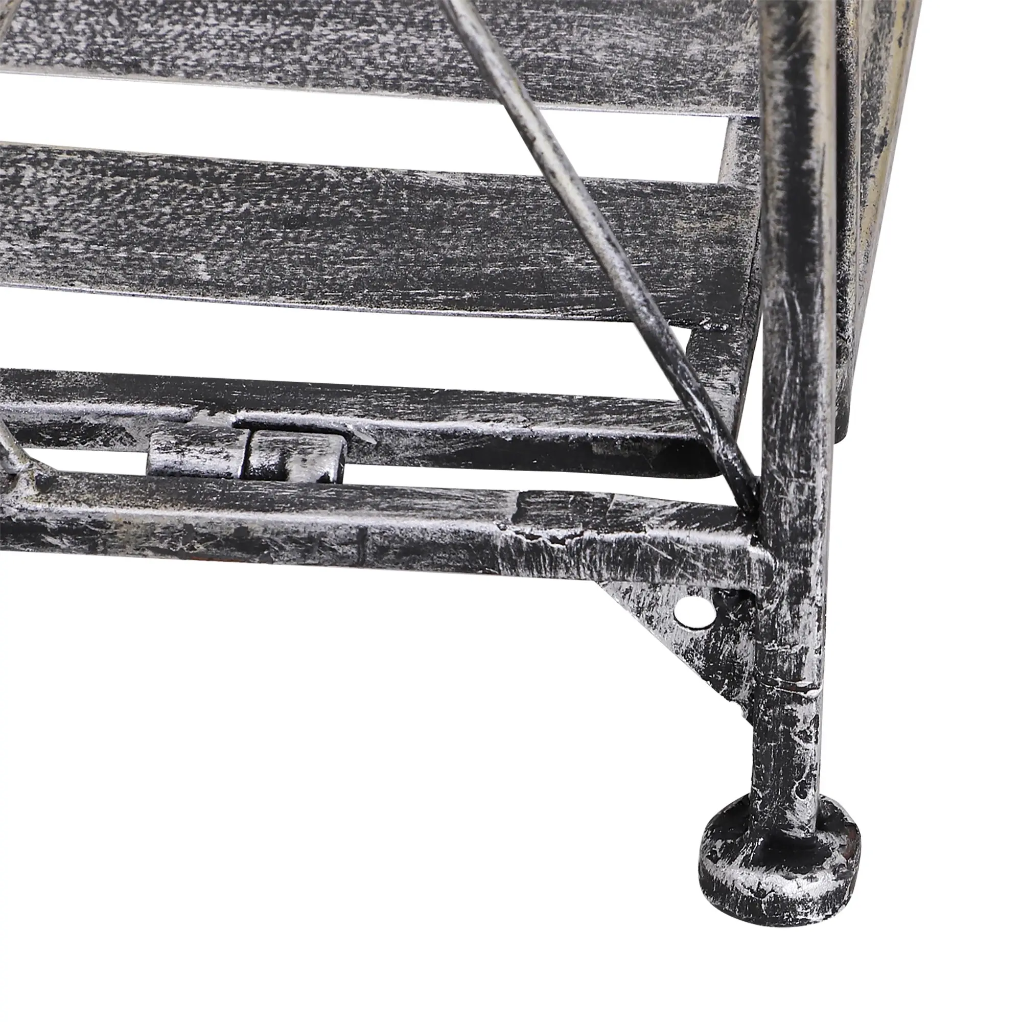 Etajera pliabila pentru flori Outsunny 845-220 (Silver Grey) - 8