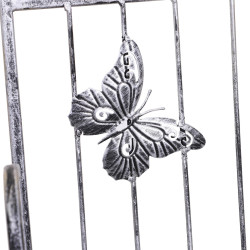 Etajera pliabila pentru flori Outsunny 845-220 (Silver Grey) Thumb