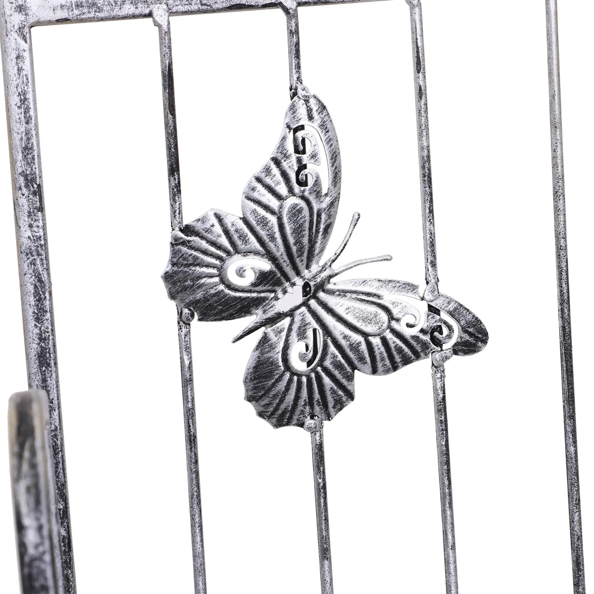 Etajera pliabila pentru flori Outsunny 845-220 (Silver Grey) - 9