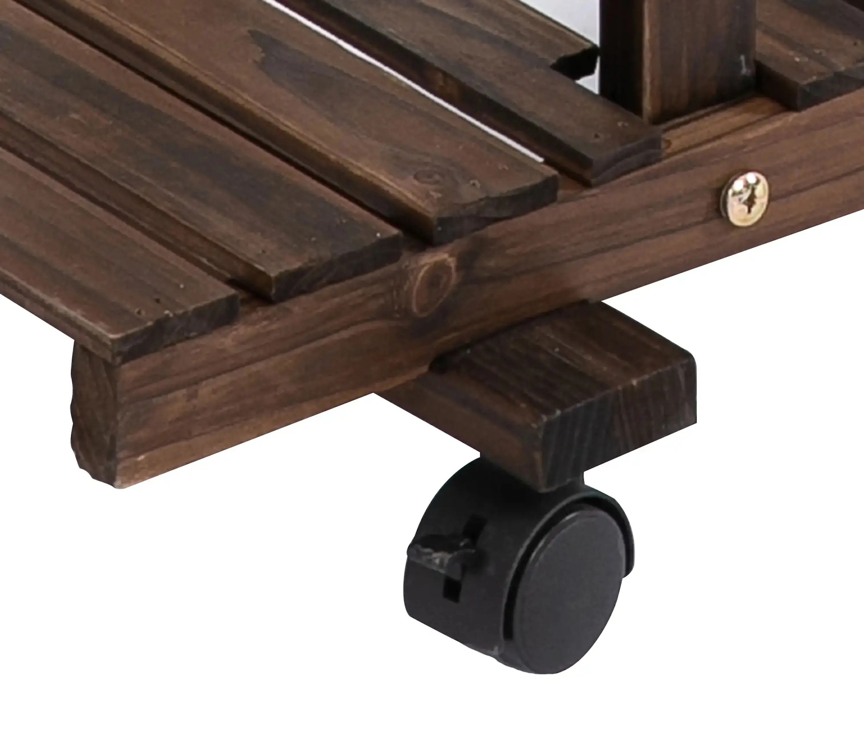 Стеллаж для цветов Outsunny 845-465 (Wood) - 4