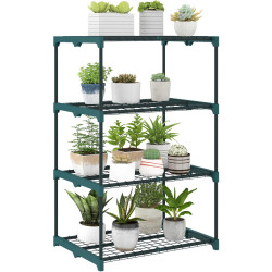 Etajera pentru flori Outsunny 84H-434V01DG (Dark Grey) Thumb