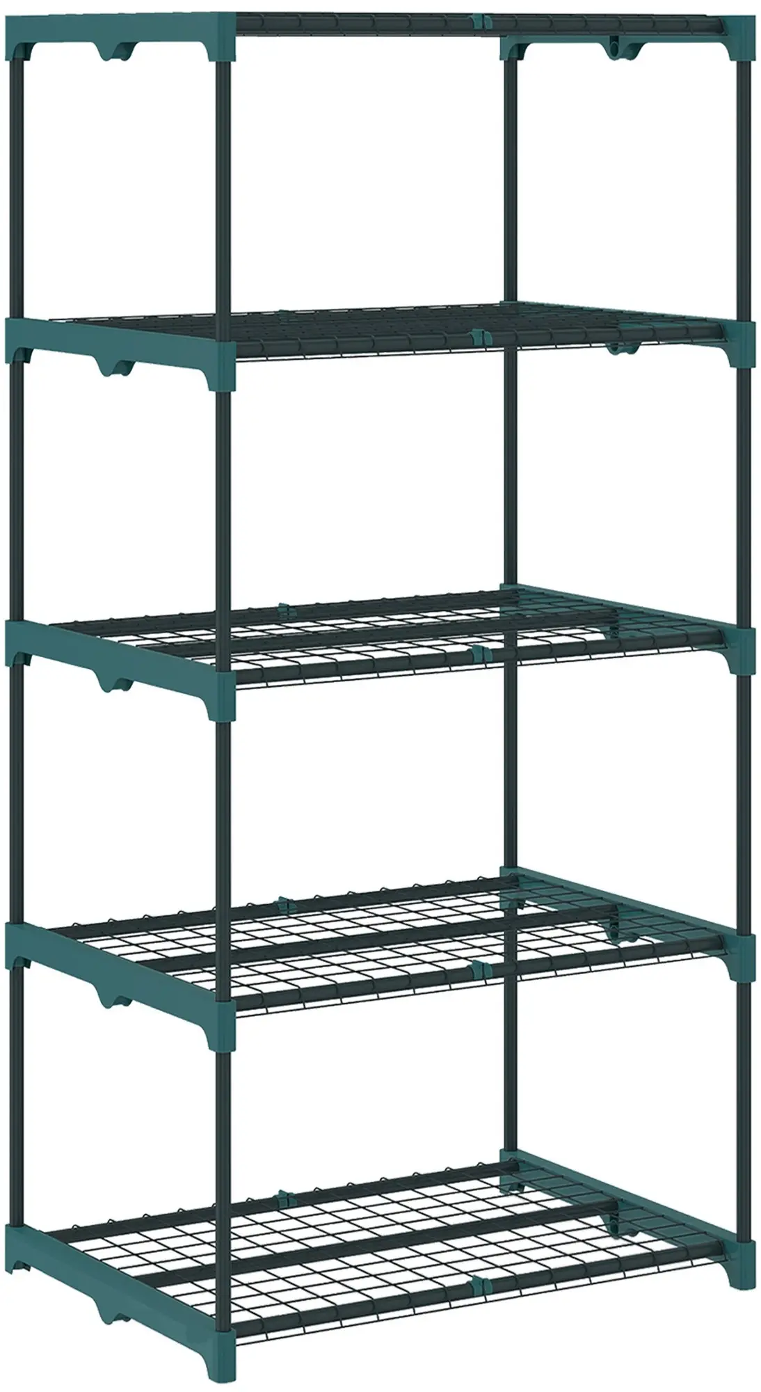 Etajera pentru flori Outsunny 84H-434V02DG (Dark Grey) - 3