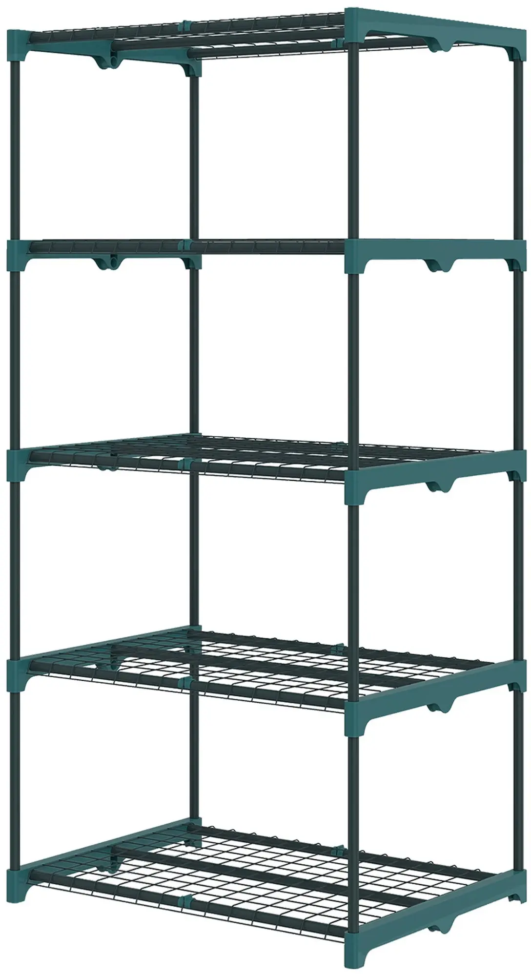 Etajera pentru flori Outsunny 84H-434V02DG (Dark Grey) - 4