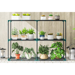 Etajera pentru flori Outsunny 84H-435V00DG (Dark Grey) Thumb