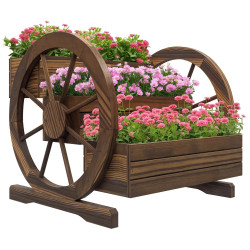 Pat de gradina cu 3 nivele Outsunny 84H-029V00TN (Natural) Thumb