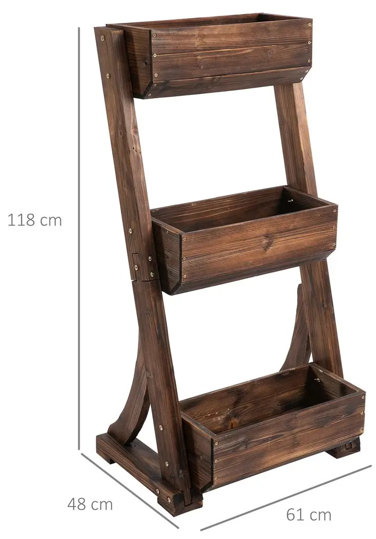 Стеллаж Outsunny 845-466 (Brown) - 3