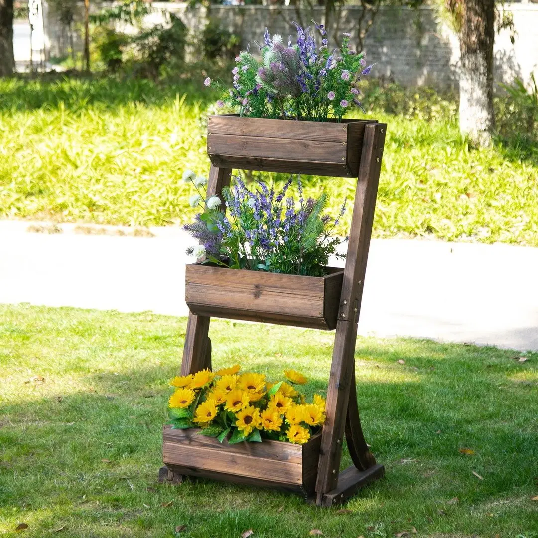 Стеллаж Outsunny 845-466 (Brown) - 7