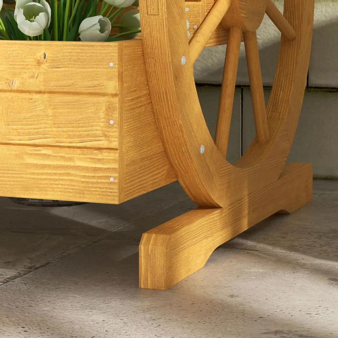 Etajera Outsunny 84H-029V00TK (Natural) - 3