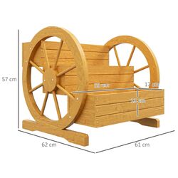 Etajera Outsunny 84H-029V00TK (Natural) Thumb