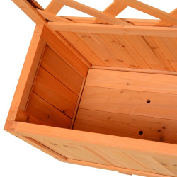 Ящик для цветов со шпалерой Outsunny 845-127 (Orange) Thumb