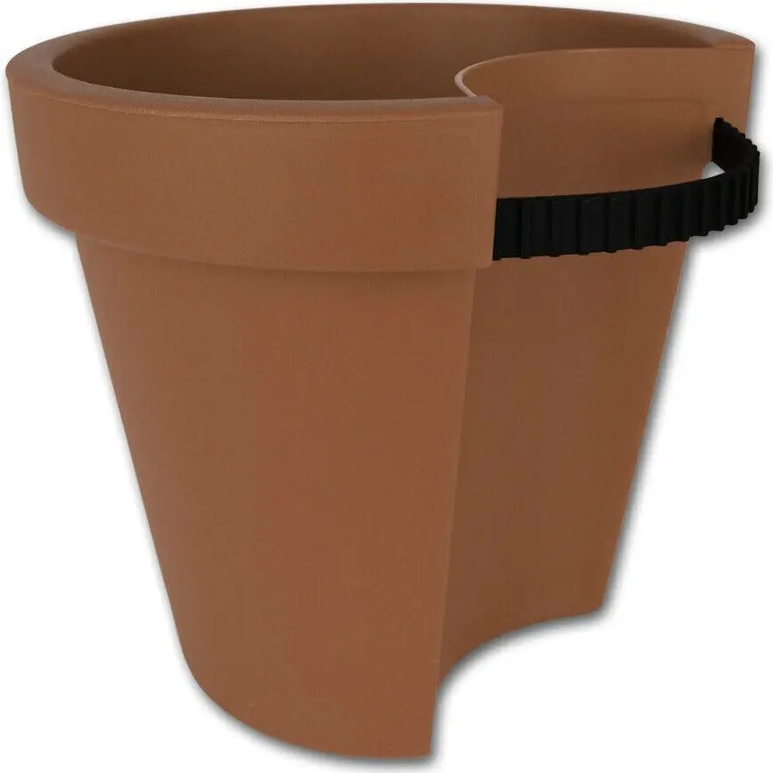 Горшок ProGarden 50665 23.5x21cm (Brown) - 2