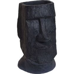 Ghiveci ProGarden Moai Statue 43x25cm (Black)