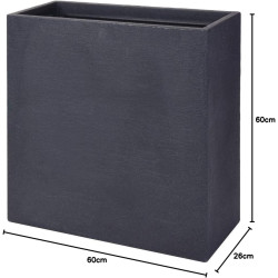 Горшок Progarden Parallelepiped (Black) Thumb