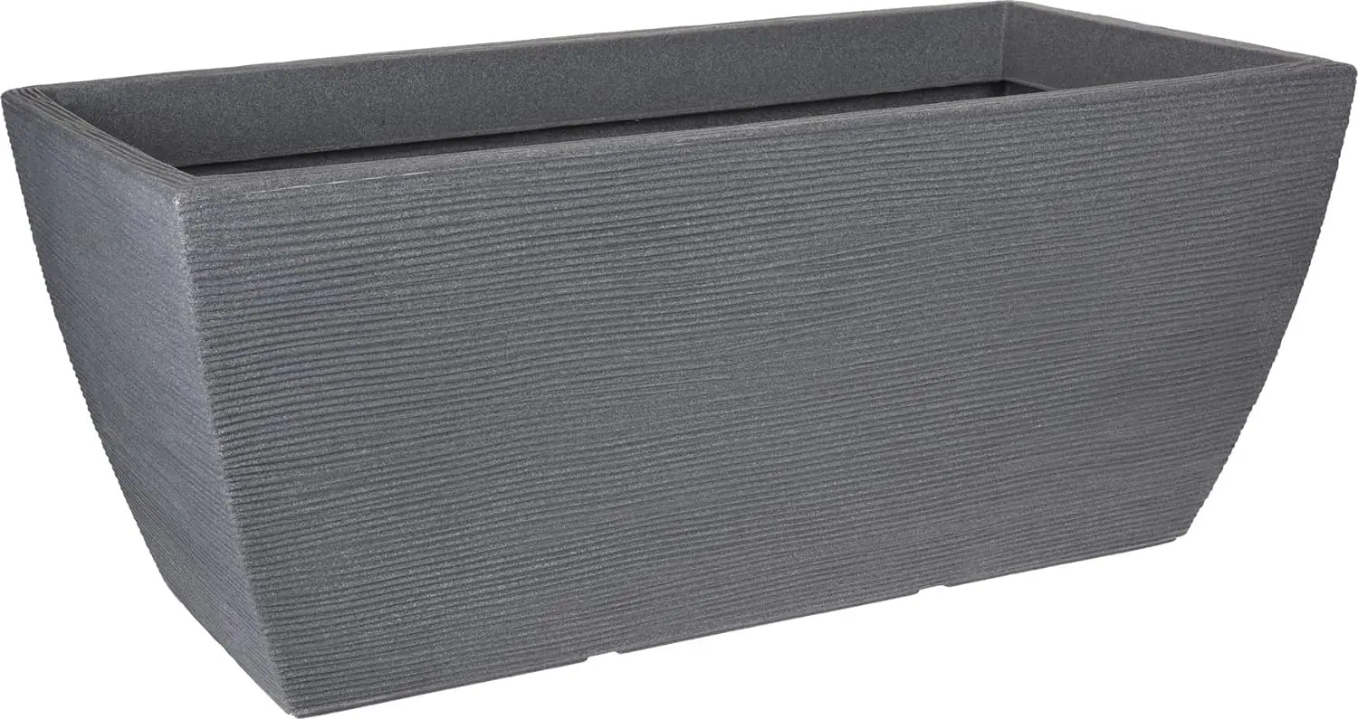 Ghiveci Progarden Pyramid trunk 80x40x34cm (Grey)