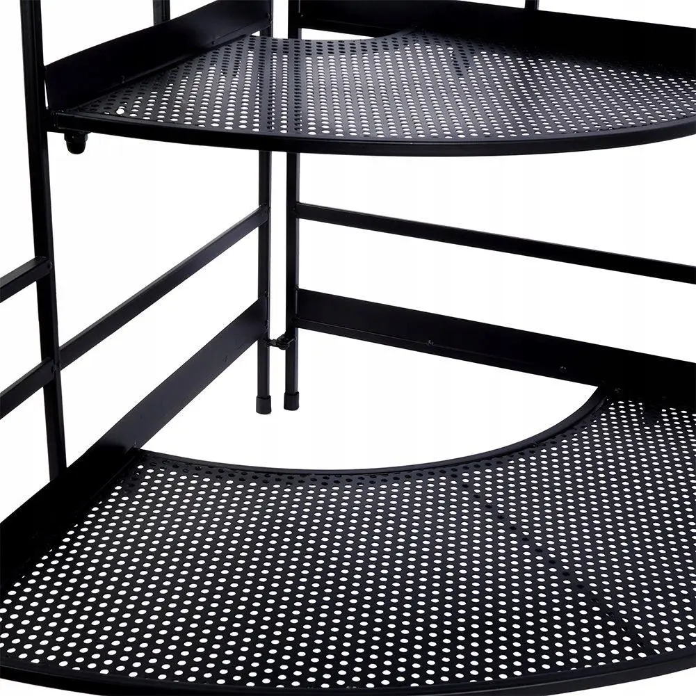 Etajera pentru flori Progarden 24738 (Black) - 3