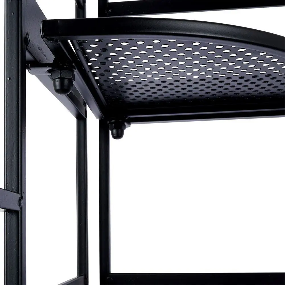 Etajera pentru flori Progarden 24738 (Black) - 4