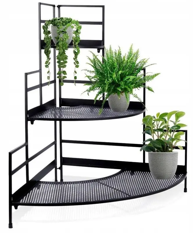 Etajera pentru flori Progarden 24738 (Black)