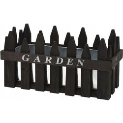 Подставка для цветов Progarden 24804 35x15x18cm (Black) Thumb