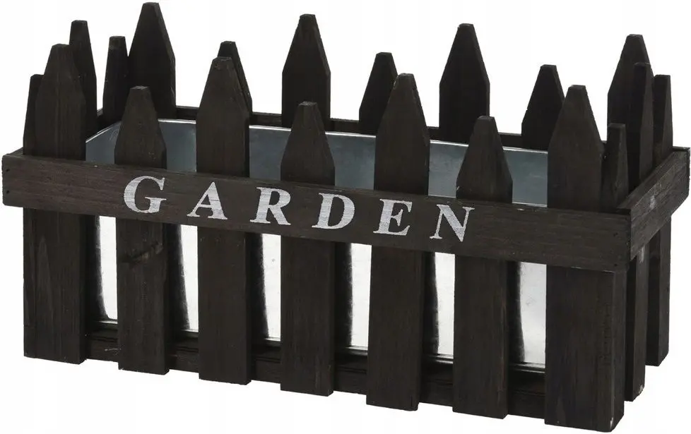 Подставка для цветов Progarden 24804 35x15x18cm (Black)