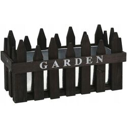 Подставка для цветов Progarden 24804 35x15x18cm (Black) Thumb