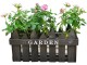 Suport pentru flori Progarden 24804 35x15x18cm (Black)