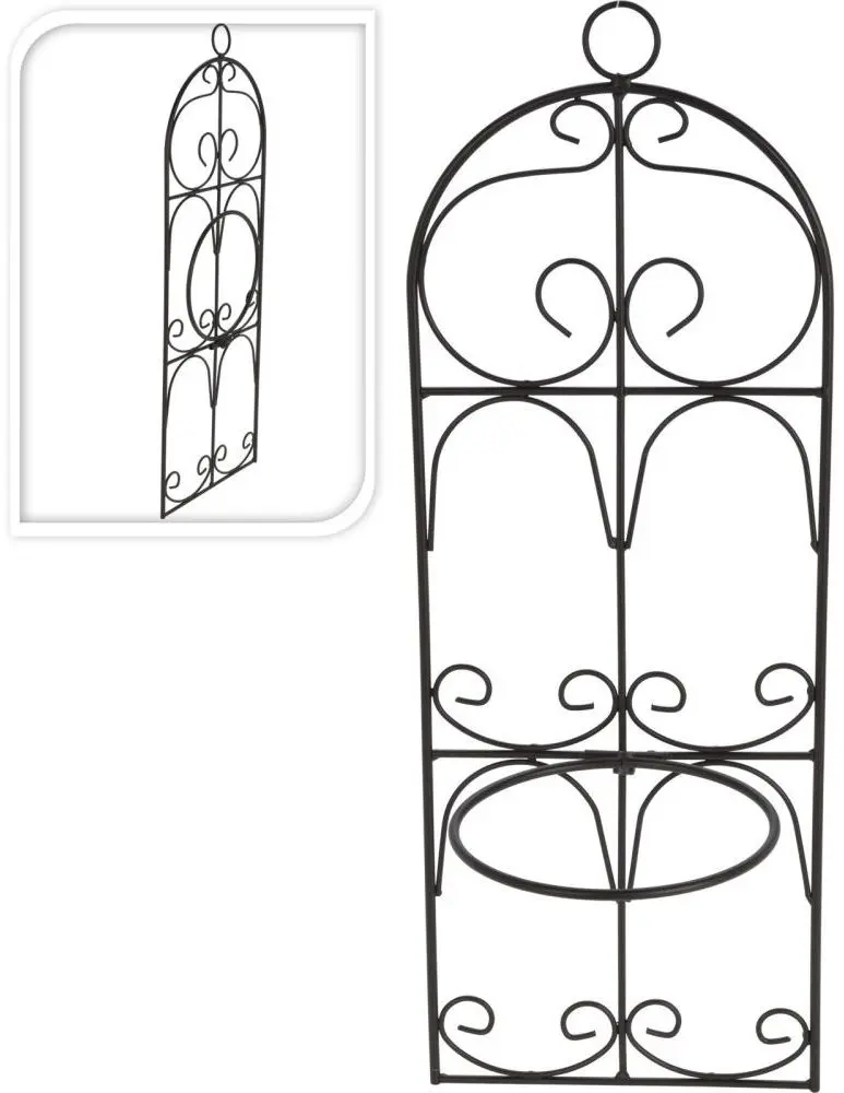 Подставка для цветов Progarden Forging 53x19cm (Black)