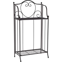 Стеллаж для цветов Progarden 27941 58x27x118cm (Black) Thumb