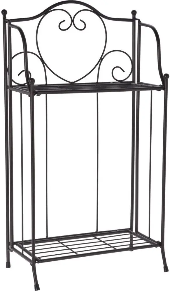 Стеллаж для цветов Progarden 27941 58x27x118cm (Black)